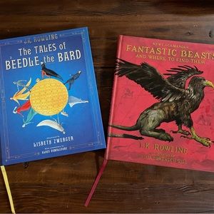 Harry Potter : tales of beedle and bard & fantastic beasts , illustrated